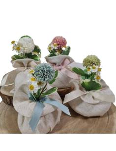 Sacchetti portaconfetti bomboniere linea Mondo Fiorito