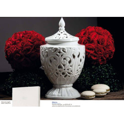 Bomboniere per Matrimonio in porcellana traforata Morena design 2