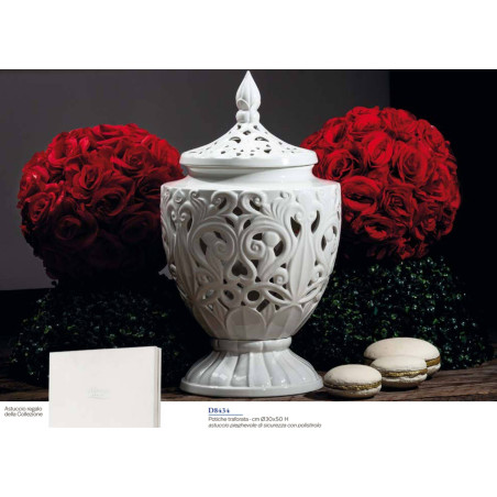 Bomboniere per Matrimonio in porcellana traforata Morena design | Sindy Bomboniere