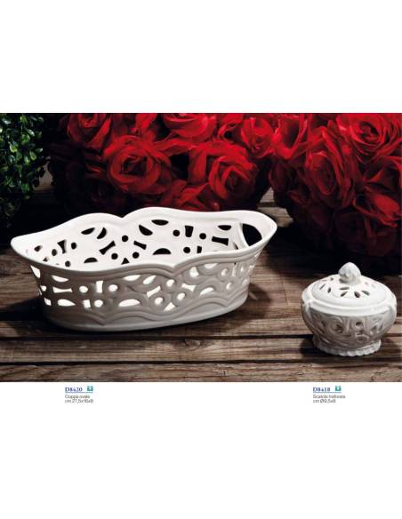 Bomboniere Matrimonio porcellana traforata Morena Design | Sindy Bomboniere