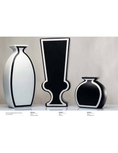 Bomboniere utili per la casa vasi neri e bianchi Morena design