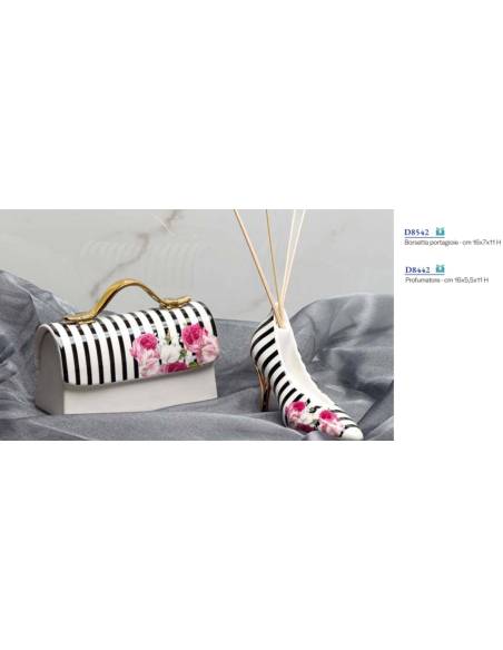 Bomboniere utili eleganti tacco e borsa Morena design | Sindy Bomboniere