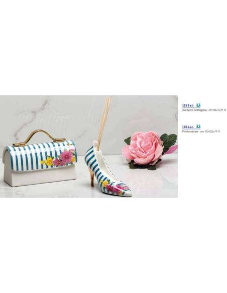 Bomboniere utili eleganti tacco e borsa Morena design | Sindy Bomboniere