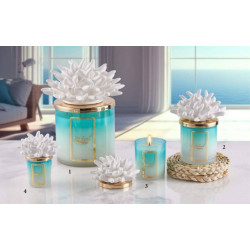 Candele profumate particolari anemone Melaverde bomboniere