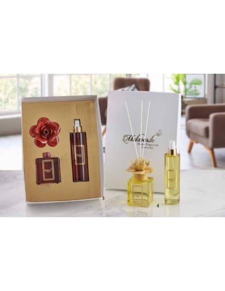 Bomboniere utili Melaverde diffusore e profumo fiore ceramica offerte online