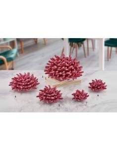 Bomboniere tema mare Melaverde corallo in ceramica fucsia