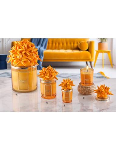 Bomboniere tema mare candele conchiglie e stella marine Melaverde in ceramica