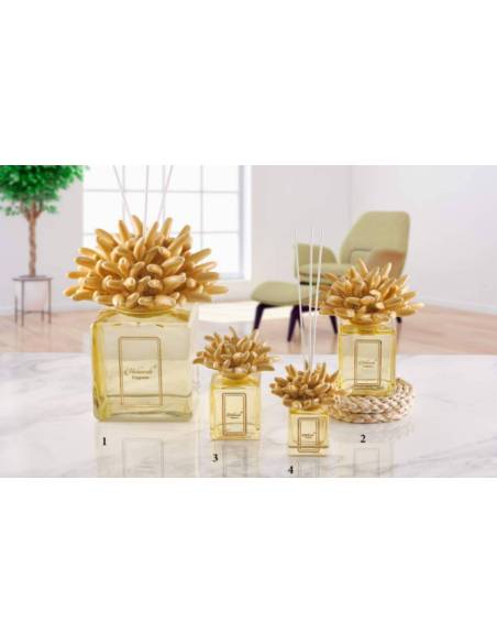 Diffusori per ambienti corallo in ceramica gialla Melaverde bomboniere