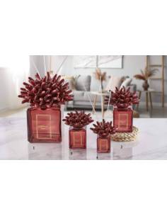 Diffusori per ambienti Melaverde tema mare corallo in ceramica bordeaux