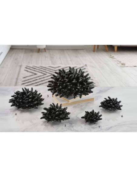 Bomboniere corallo in ceramica nera Melaverde bomboniere offerte online