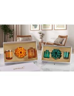 Bomboniere utili diffusori e candele Melaverde bomboniere anemone in ceramica