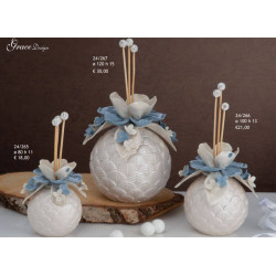 Profumatori bomboniere eleganti Grace Design tema floreale