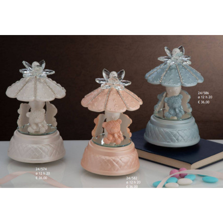 Bomboniere animali orsetti carillon Grace Design offerte online