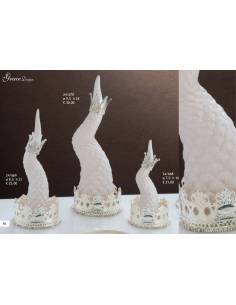 Bomboniere portafortuna corni Grace Design corone argentate shop online