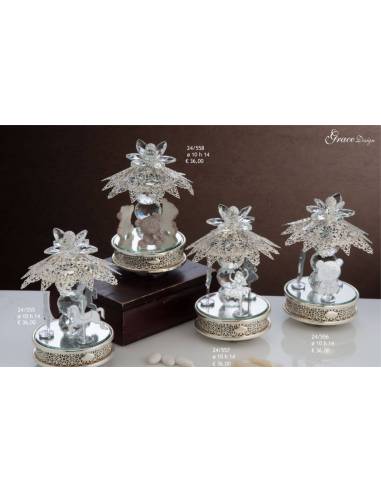 Bomboniere eleganti carillon argentati Grace Design shop online