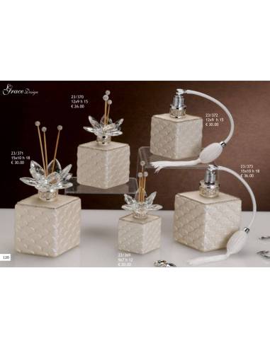 Profumatori bomboniere e profumi eleganti particolari Grace Design shop online