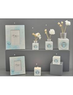 Bomboniere orsetti celesti maschio Melograno animali Made in Italy