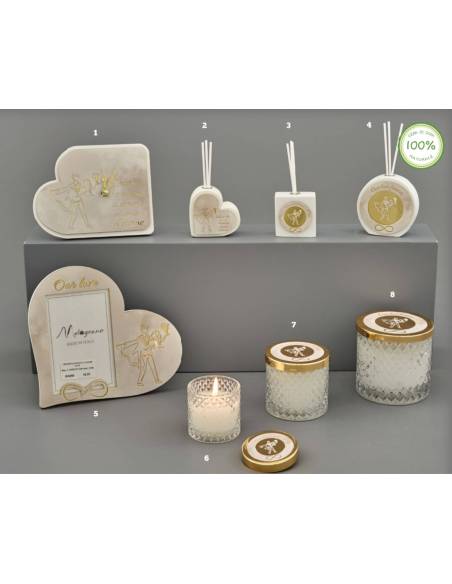 Bomboniere sposi eleganti Melograno simbolo infinito Made in Italy