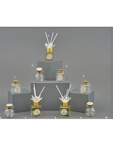 Bomboniere eleganti barattoli in vetro e profumatori Melograno shop online