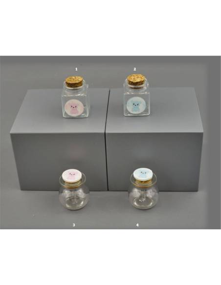 Barattoli vetro bomboniere orsetto animaletti Melograno shop online