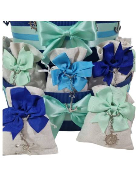 Sacchetti bomboniere tema mare