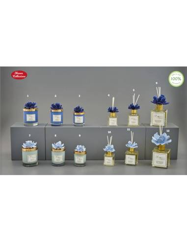 Bomboniere raffinate ed eleganti profumatori e candele Melograno offerte online