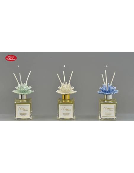 Bomboniere tema mare profumatori per ambienti Melograno corallo in ceramica