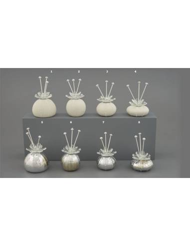 Profumatori ambiente eleganti Melograno tappo fiore cristallo Made in Italy