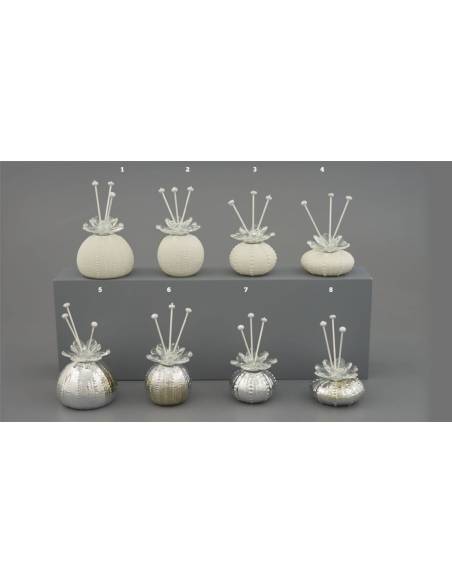 Profumatori ambiente eleganti Melograno tappo fiore cristallo Made in Italy