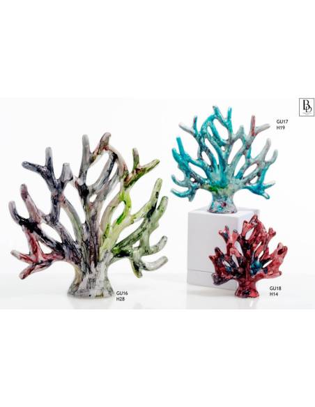 Bomboniere tema mare corallo in ceramica Buba Design Linea Guatapè