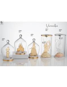 Bomboniere in vetro campana e luci led Buba Design Linea Versailles