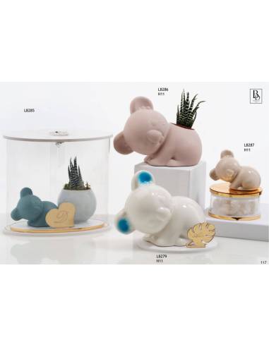 Bomboniere animali in ceramica utili Buba Design Linea Narnia