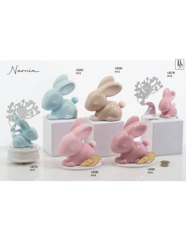 Bomboniere in ceramica animaletti colorati Buba Design Linea Narnia