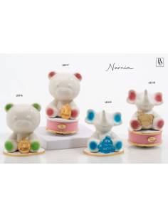 Bomboniere particolari animali colorati Buba Design Linea Narnia