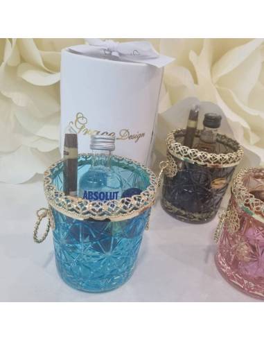 Grace design bomboniere portaghiaccio liquore e sigaro | Sindy Bomboniere