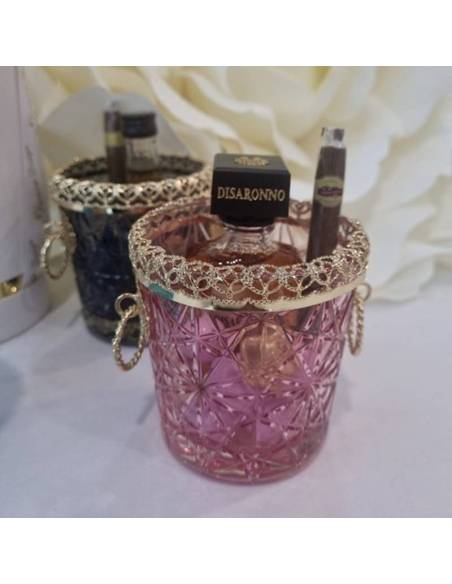 Grace design bomboniere portaghiaccio liquore e sigaro | Sindy Bomboniere