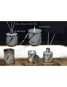 Diffusori per ambienti e candele Marechiaro bomboniere Linea Artenisia Verde Salvia