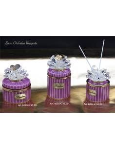 Bomboniere raffinate candele e profumatore ambiente Marechiaro Linea Orchidea Magenta
