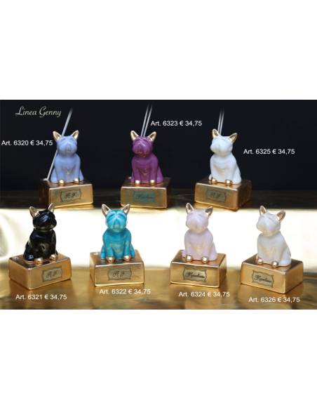 Profumatore ambiente bomboniere Marechiaro animali cani Linea Genny