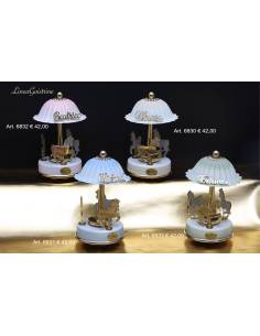 Bomboniere carillon giostrina cavallucci Marechiaro Linea Giostrine