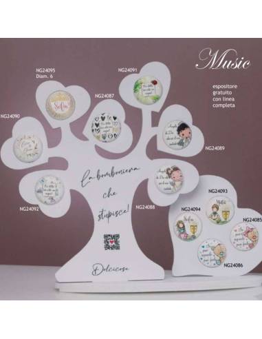 Auricolari bluetooth bomboniere utili Dolcicose Linea Music | Sindy Bomboniere