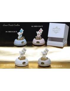 Bomboniere animali orsetti carillon Marechiaro personalizzati