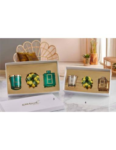 Profumatori per ambienti e candele pianta limoni in ceramica Melaverde