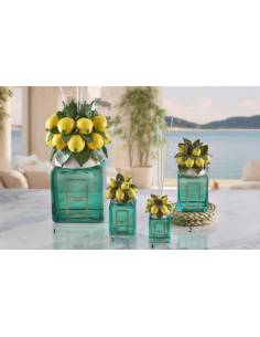 Diffusori per ambienti Melaverde bomboniere pianta limoni in ceramica