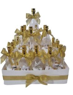 Bomboniere compleanno portaconfetti bottiglia plexiglass 2