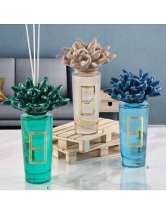 Diffusore ambiente Melaverde bomboniere in ceramica tema mare corallo