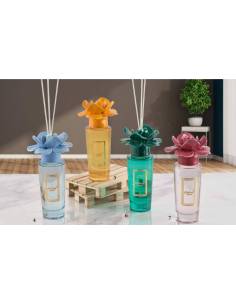 Profumatori ambienti bomboniere fiori in ceramica Melaverde 2