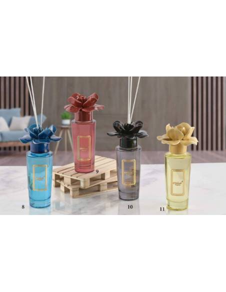 Profumatori ambienti bomboniere fiori in ceramica Melaverde | Sindy Bomboniere