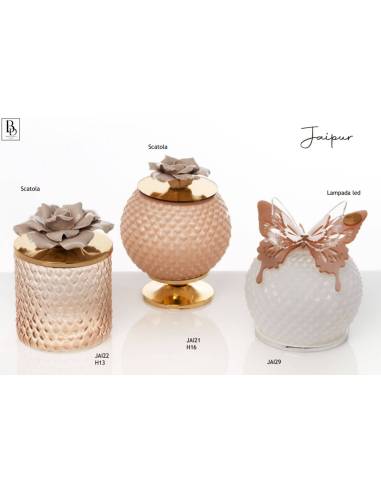 Buba Design bomboniere eleganti scatole e luci led Linea Jaipur