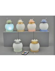 Bomboniere Melograno luci led eleganti fiore cristallo